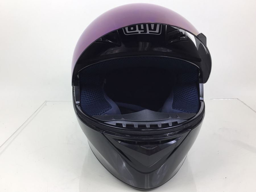 AGV Motorcycle Helmet K-3 Size Small Black Made In Italy