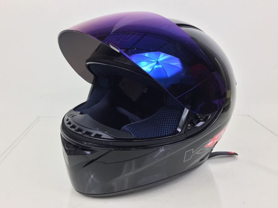 AGV Motorcycle Helmet K-3 Size Small Black Made In Italy [Photo 8]