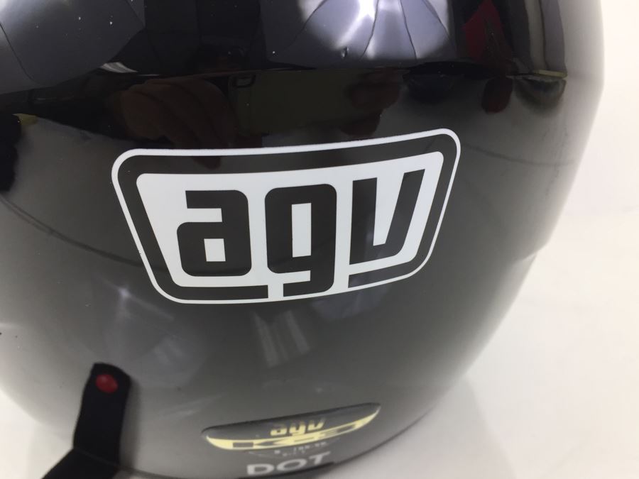 AGV Motorcycle Helmet K-3 Size Small Black Made In Italy [Photo 11]