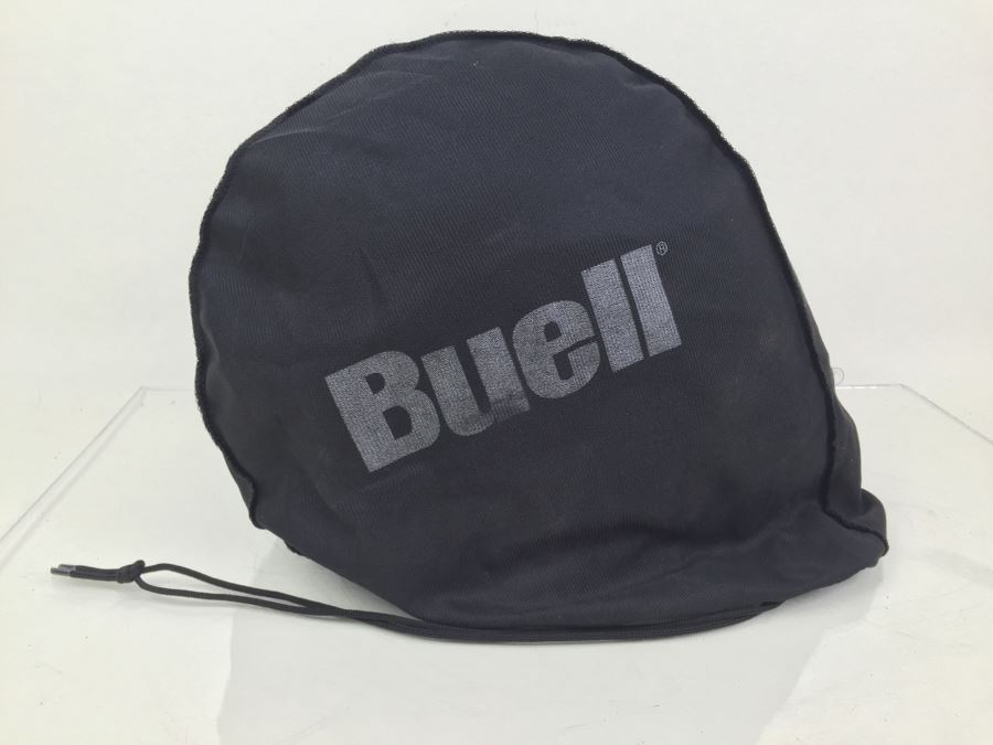 Buell Motorcycle Helmet Size M Black