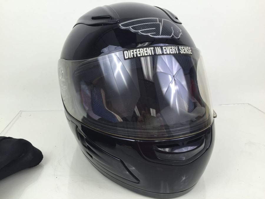 Buell Motorcycle Helmet Size M Black [Photo 5]