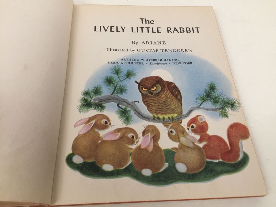 A Little Golden Book 'The Lively Little Rabbit' 1944 [Photo 3]