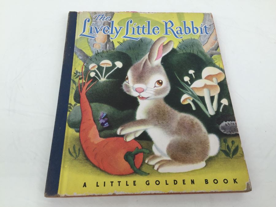 A Little Golden Book 'The Lively Little Rabbit' 1944