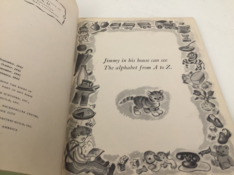 A Little Golden Book 'The Alphabet From A To Z' 1943 [Photo 4]