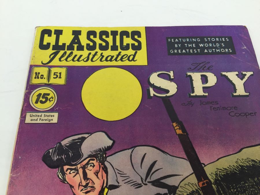 CLASSICS Illustrated Comic Book 'The Spy' No. 51 [Photo 4]