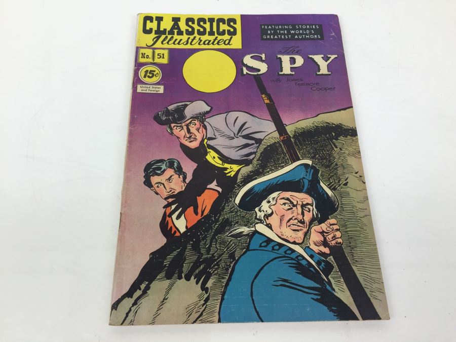 CLASSICS Illustrated Comic Book 'The Spy' No. 51 [Photo 1]