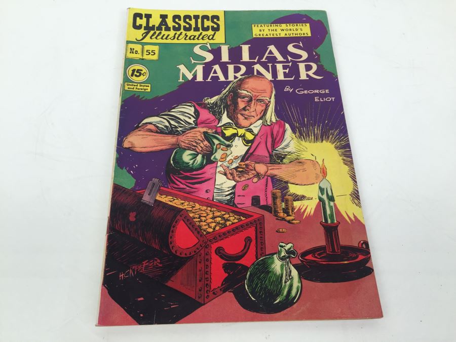 CLASSICS Illustrated Comic Book 'Silas Marner' No. 55 [Photo 1]