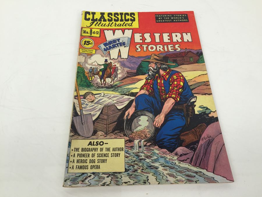 CLASSICS Illustrated Comic Book 'Western Stories' No. 62