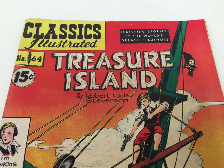 CLASSICS Illustrated Comic Book 'Treasure Island' No. 64 [Photo 4]