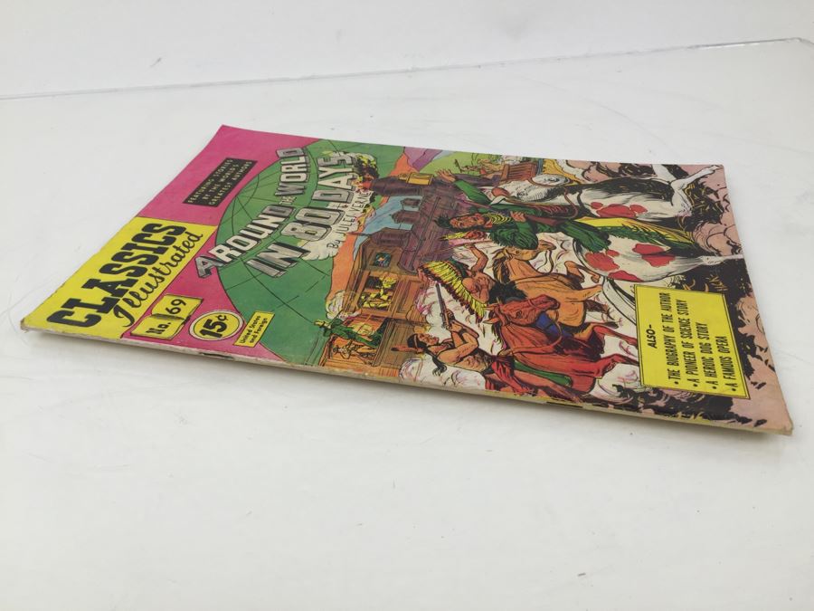 CLASSICS Illustrated Comic Book 'Around The World In 80 Days' No. 69 [Photo 6]