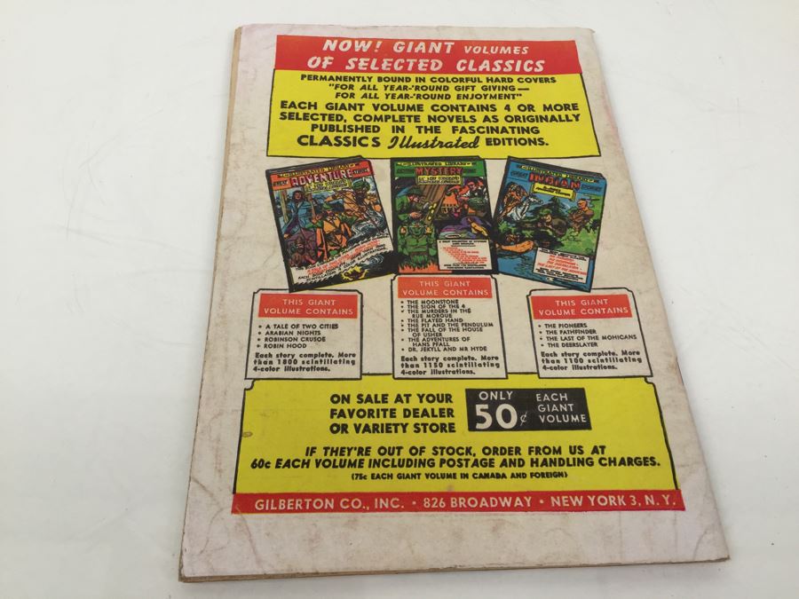 CLASSICS Illustrated Comic Book 'Around The World In 80 Days' No. 69 [Photo 2]