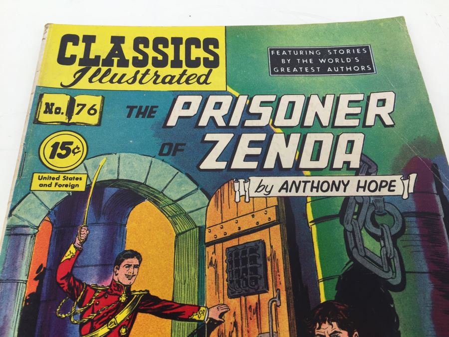 CLASSICS Illustrated Comic Book 'Prisoner Zenda' No. 76 [Photo 2]