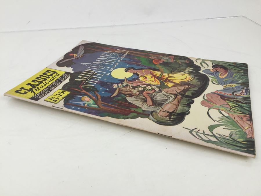 CLASSICS Illustrated Comic Book 'A Midsummer Night's Dream' No. 87 [Photo 6]