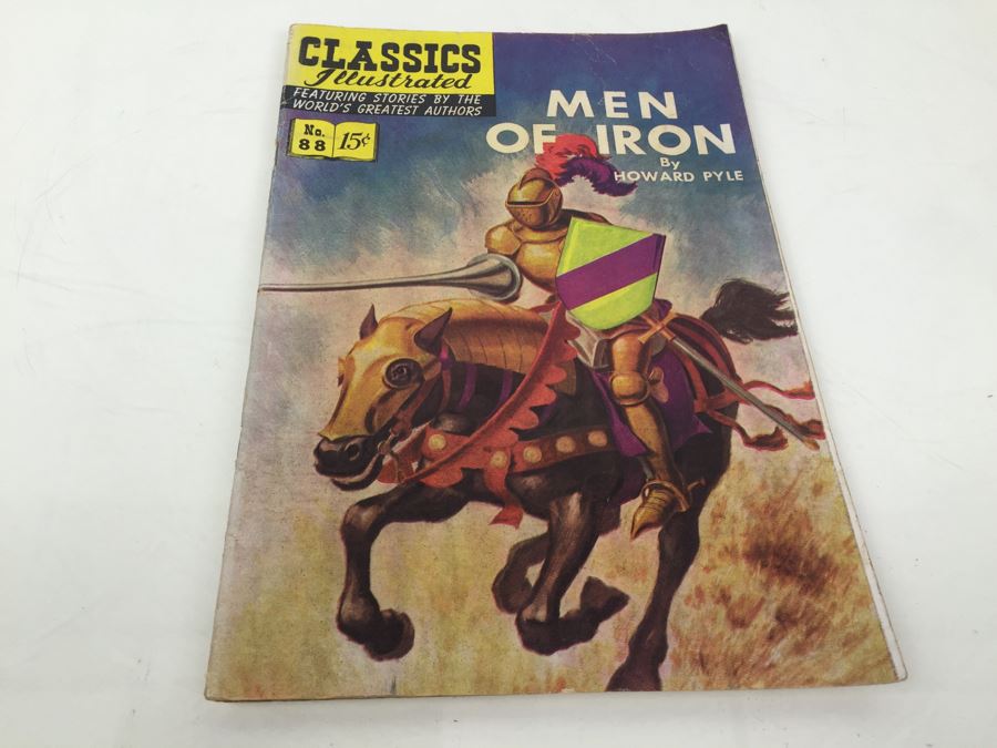 CLASSICS Illustrated Comic Book 'Men Of Iron' No. 88