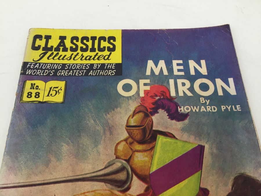 CLASSICS Illustrated Comic Book 'Men Of Iron' No. 88 [Photo 4]