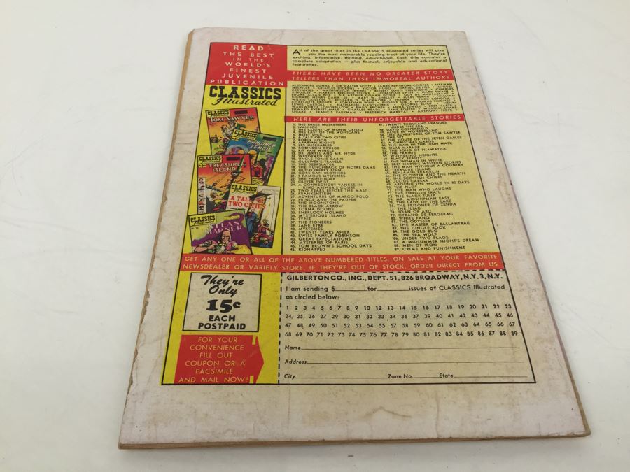 CLASSICS Illustrated Comic Book 'Men Of Iron' No. 88 [Photo 2]