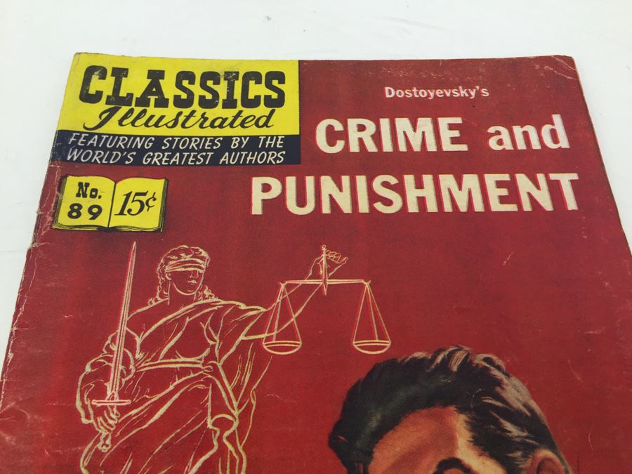 CLASSICS Illustrated Comic Book 'Crime And Punishment' No. 89 [Photo 4]