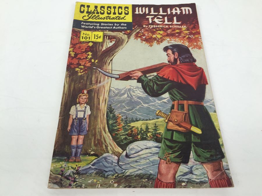 CLASSICS Illustrated Comic Book 'William Tell' No. 101 [Photo 1]