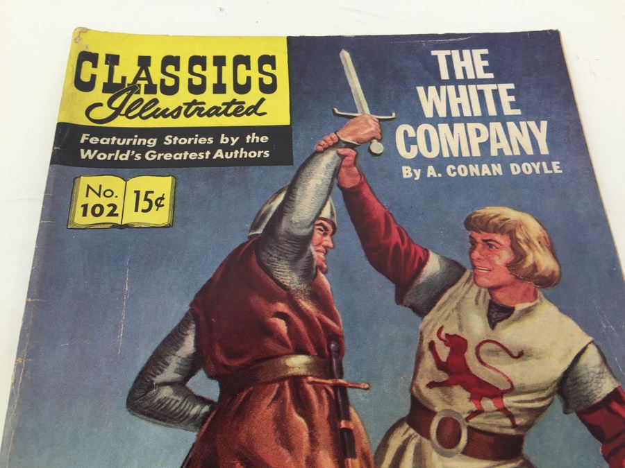 CLASSICS Illustrated Comic Book 'The White Company' No. 102 [Photo 4]