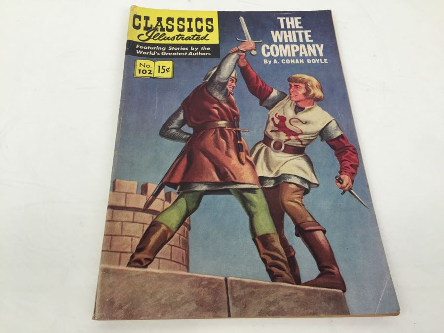 CLASSICS Illustrated Comic Book 'The White Company' No. 102 [Photo 1]
