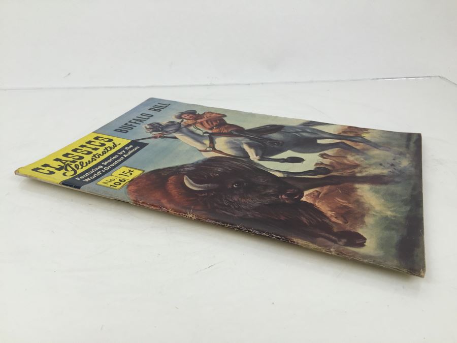 CLASSICS Illustrated Comic Book 'Buffalo Bill' No. 106 [Photo 6]