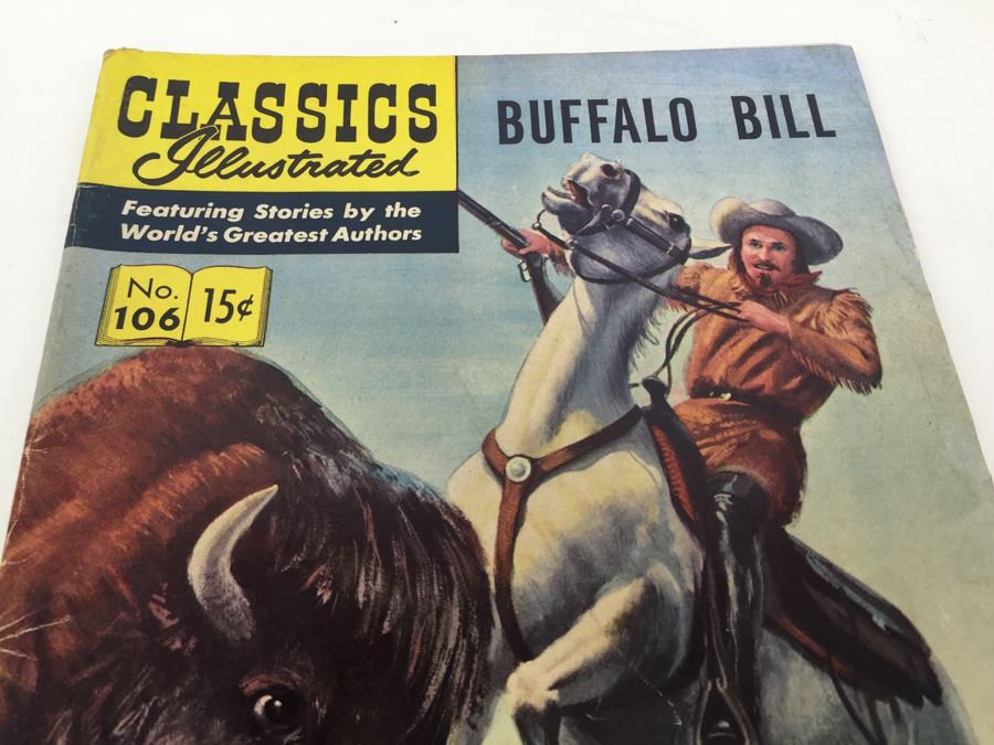 CLASSICS Illustrated Comic Book 'Buffalo Bill' No. 106 [Photo 4]