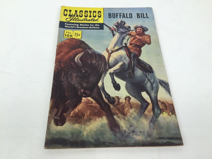 CLASSICS Illustrated Comic Book 'Buffalo Bill' No. 106