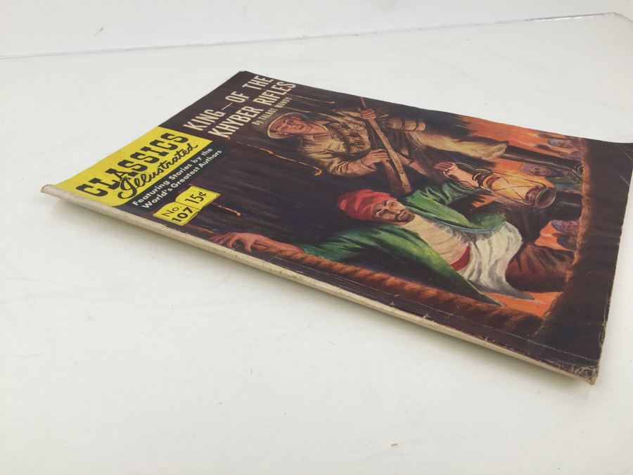 CLASSICS Illustrated Comic Book 'King Of The Khyber Rifles' No. 107 [Photo 4]