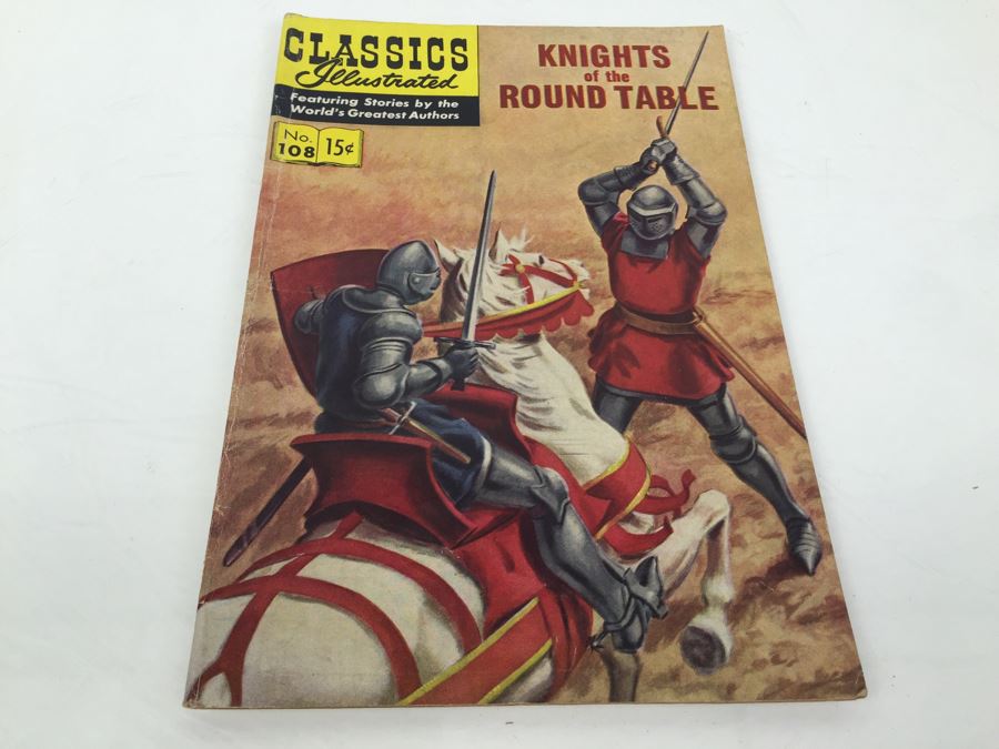 CLASSICS Illustrated Comic Book 'Knights Of The Round Table' No. 108 [Photo 1]