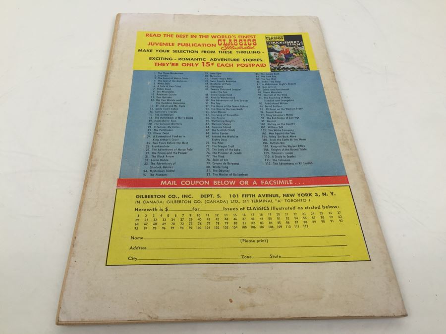 CLASSICS Illustrated Comic Book 'The Talisman' No. 111 [Photo 5]