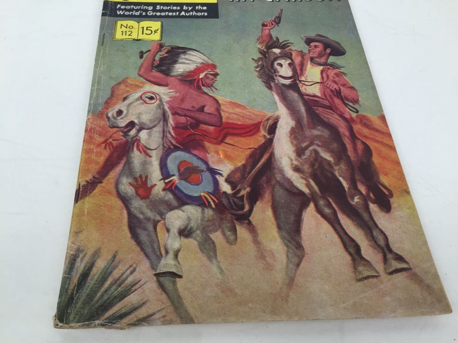 CLASSICS Illustrated Comic Book 'The Adventures Of Kit Carson' No. 112 [Photo 3]