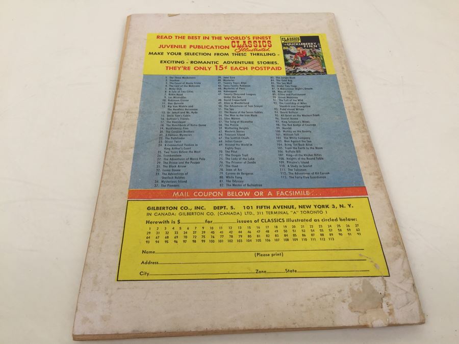 CLASSICS Illustrated Comic Book 'The Adventures Of Kit Carson' No. 112 [Photo 5]