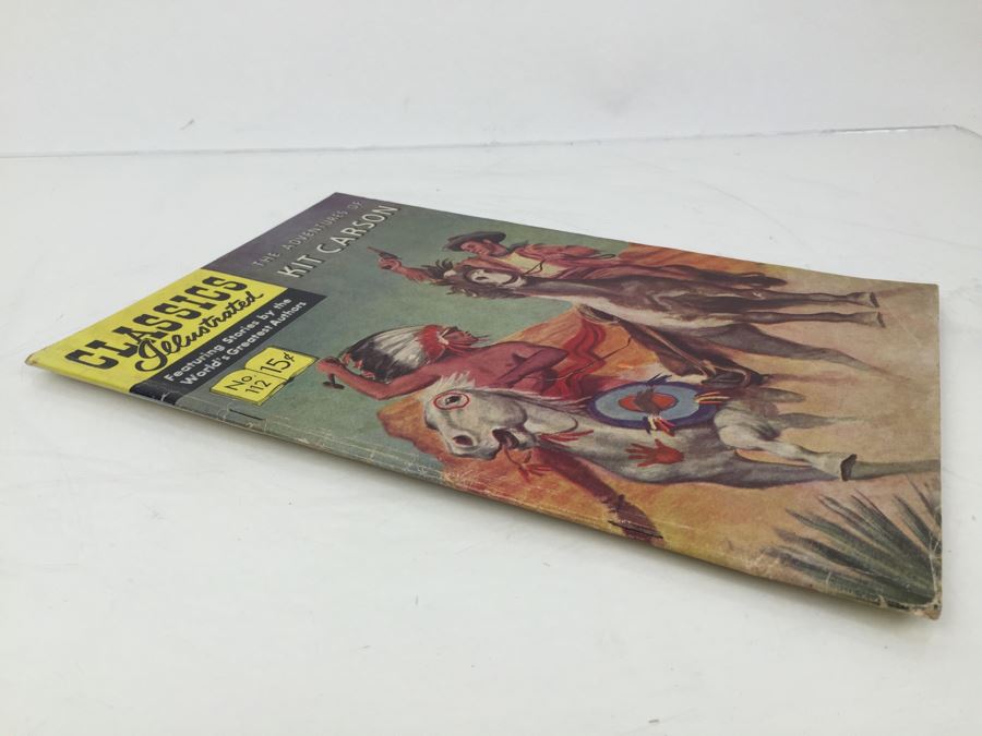 CLASSICS Illustrated Comic Book 'The Adventures Of Kit Carson' No. 112 [Photo 4]