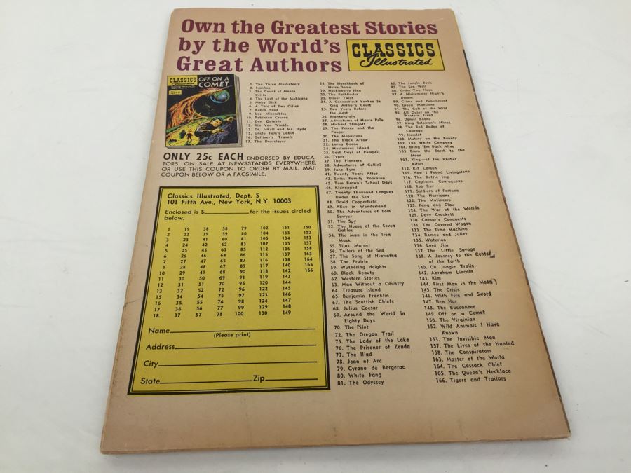 CLASSICS Illustrated Comic Book 'Macbeth' No. 128 [Photo 5]