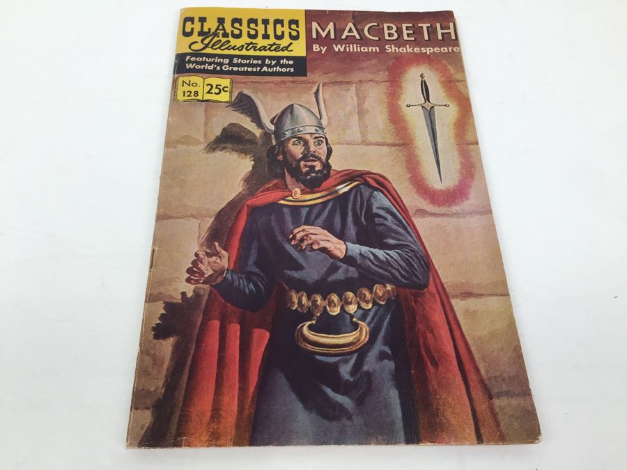 CLASSICS Illustrated Comic Book 'Macbeth' No. 128 [Photo 1]
