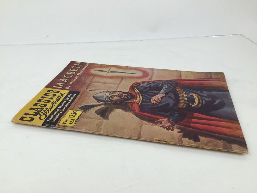 CLASSICS Illustrated Comic Book 'Macbeth' No. 128 [Photo 4]