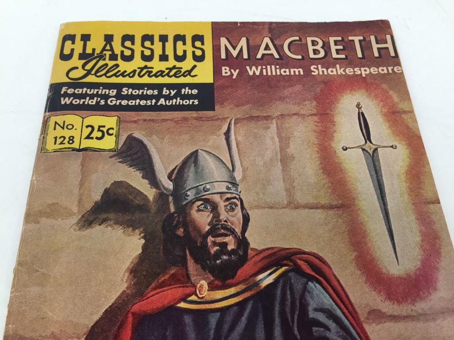 CLASSICS Illustrated Comic Book 'Macbeth' No. 128 [Photo 2]