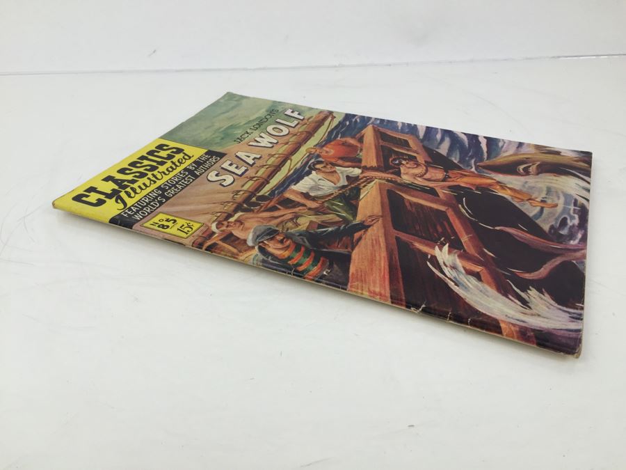CLASSICS Illustrated Comic Book 'Sea Wolf' No. 85 [Photo 6]