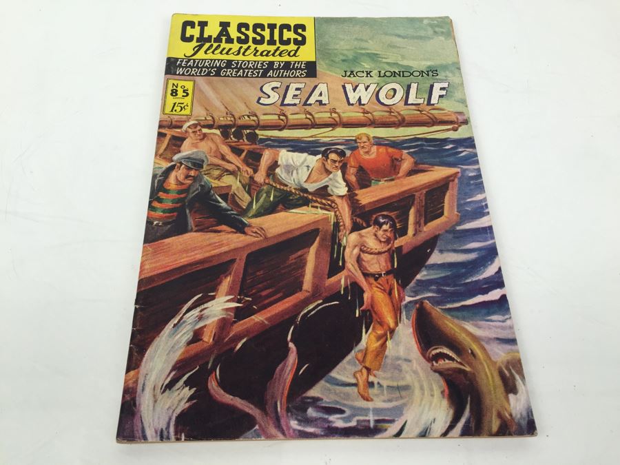 CLASSICS Illustrated Comic Book 'Sea Wolf' No. 85