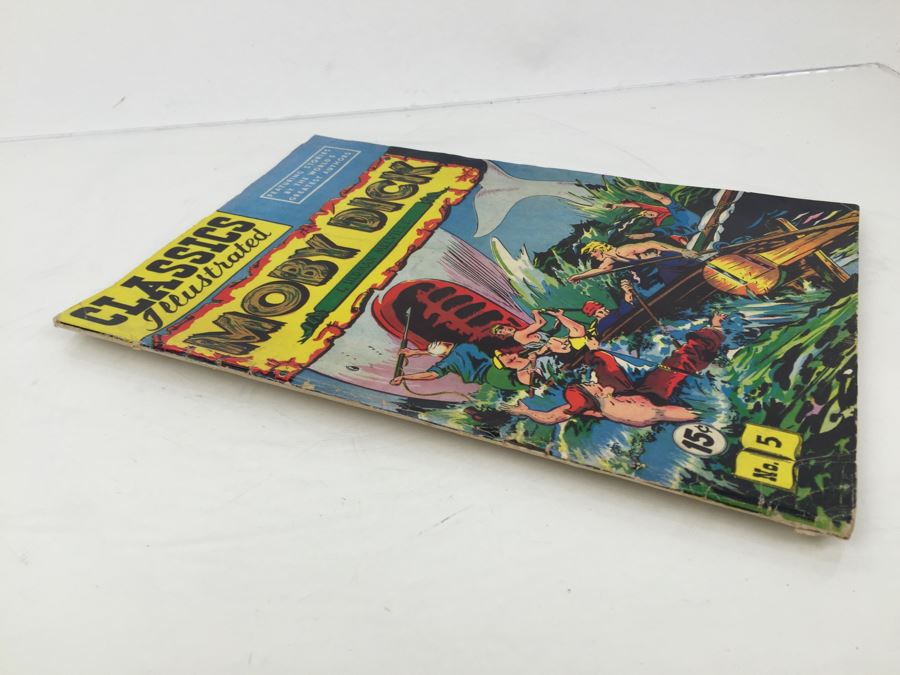 CLASSICS Illustrated Comic Book 'Moby Dick' No. 5 [Photo 6]