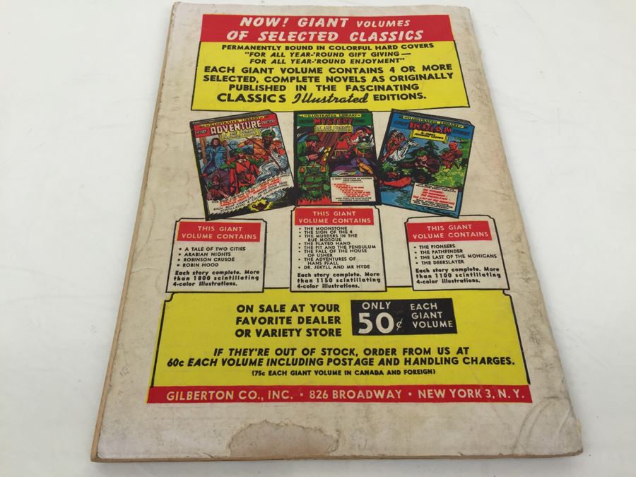 CLASSICS Illustrated Comic Book 'Moby Dick' No. 5 [Photo 2]