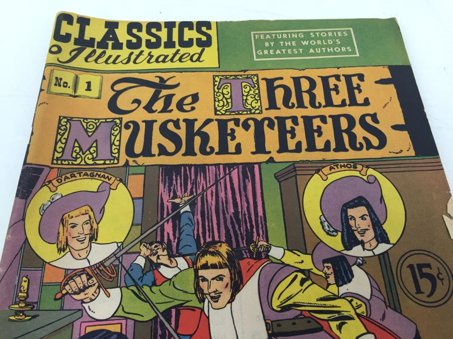CLASSICS Illustrated Comic Book 'The Three Musketeers' No. 1 [Photo 4]