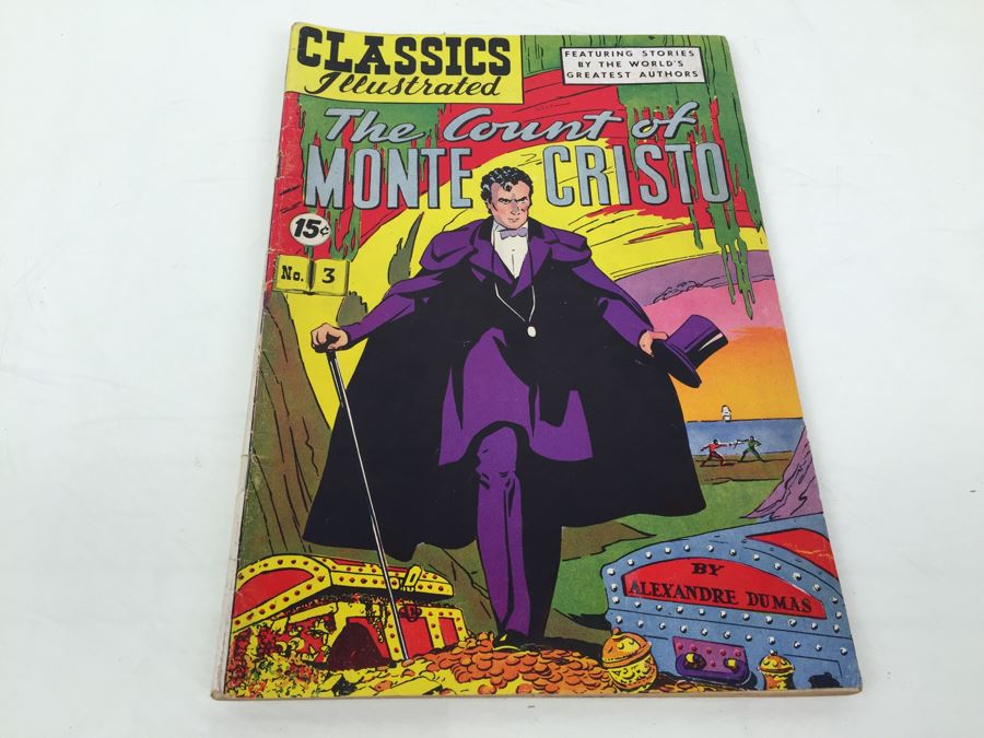 CLASSICS Illustrated Comic Book 'The Count Of Monte Cristo' No. 3