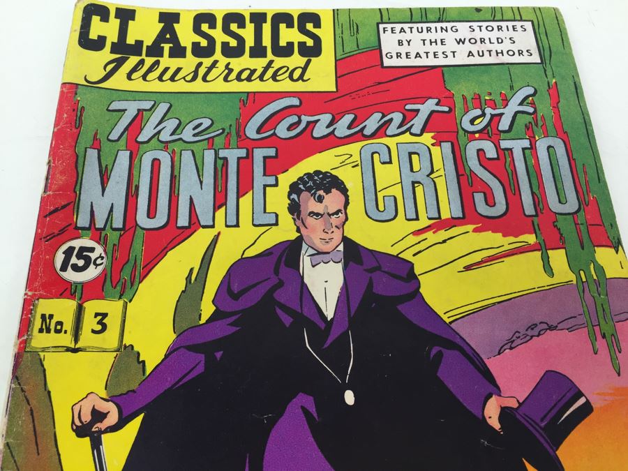 CLASSICS Illustrated Comic Book 'The Count Of Monte Cristo' No. 3