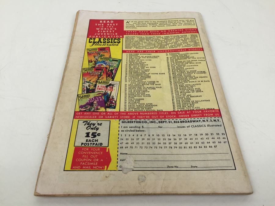 CLASSICS Illustrated Comic Book 'Les Miserables' No. 9 [Photo 5]