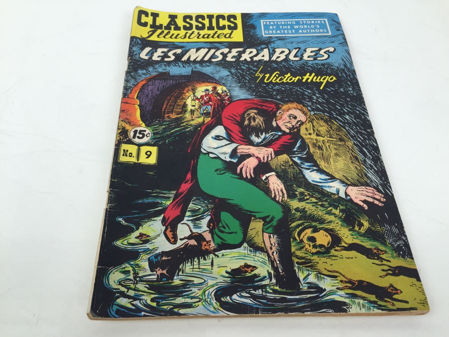 CLASSICS Illustrated Comic Book 'Les Miserables' No. 9 [Photo 1]