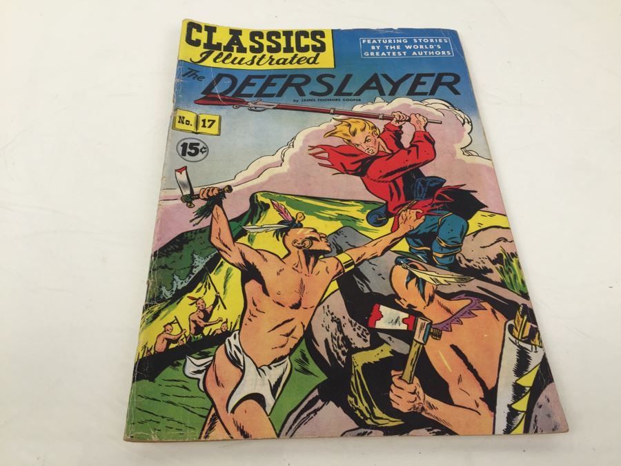 CLASSICS Illustrated Comic Book 'The Deerslayer' No. 17 [Photo 1]