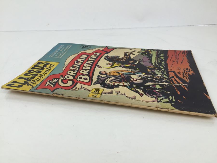 CLASSICS Illustrated Comic Book 'The Corsican Brothers' No. 20 [Photo 6]