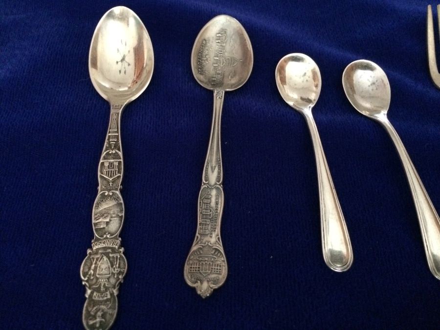 Sterling Silver Lot - Sterling Tourist Spoons [Photo 4]