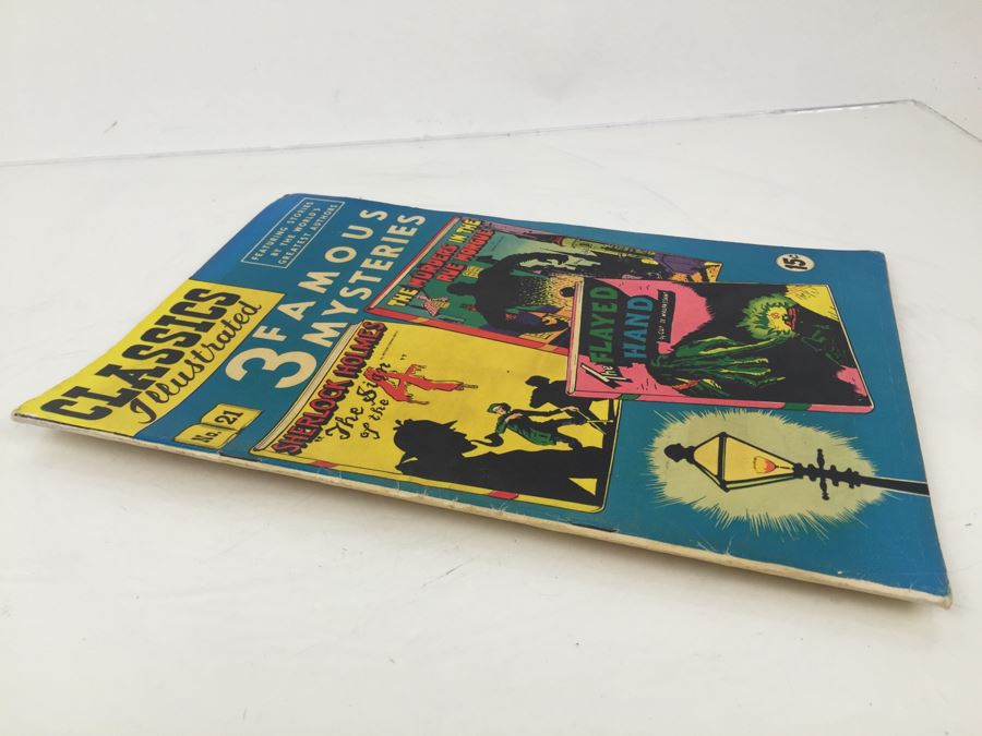 CLASSICS Illustrated Comic Book '3 Famous Mysteries' No. 21 [Photo 6]